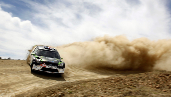 In the WRC we had heard of Ken Block but more for his stunts than his