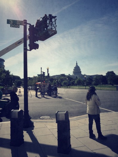 Mad Media Filming Capitol Building